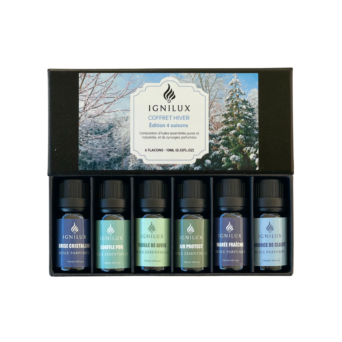 Coffret d’Huiles Parfumés – IGNILUX Hiver