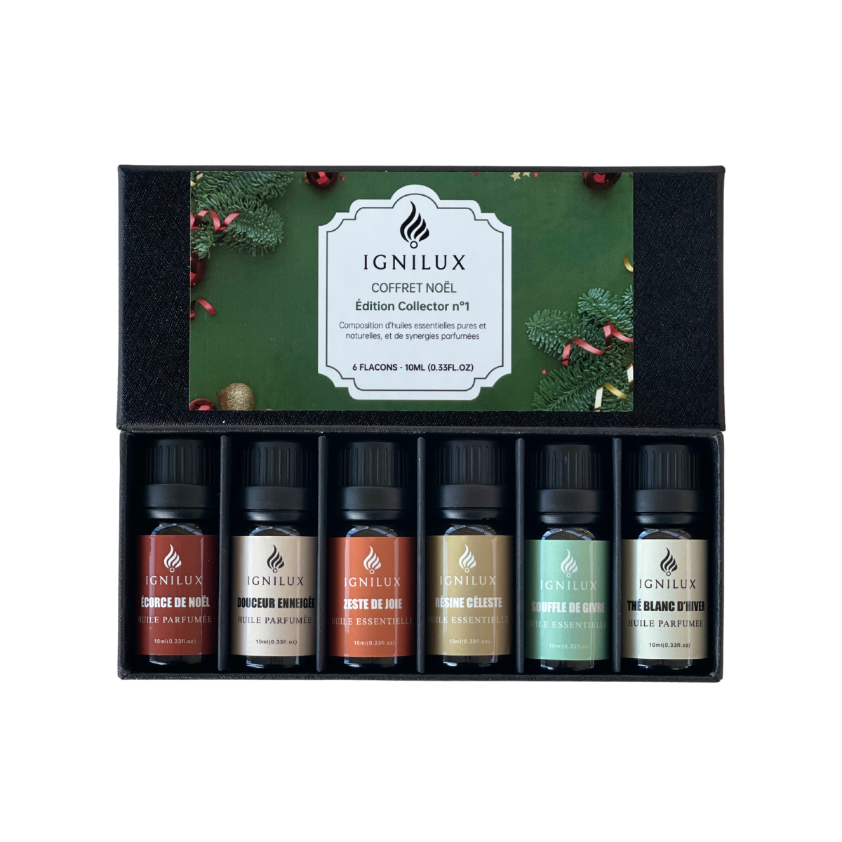 Coffret d’Huiles Parfumés – IGNILUX Noël Enchanté